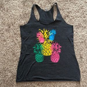 Pineapple Tank Top Size Medium